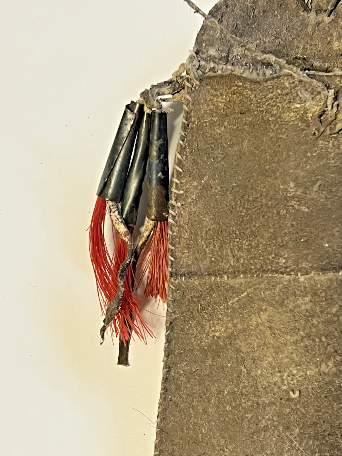 Antique Native American Indian Quilled Sheath & Knife; Late 1890's; Lot #A2