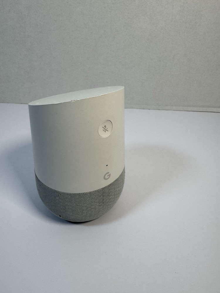 Google Home Smart Assistant - White Slate| Untested