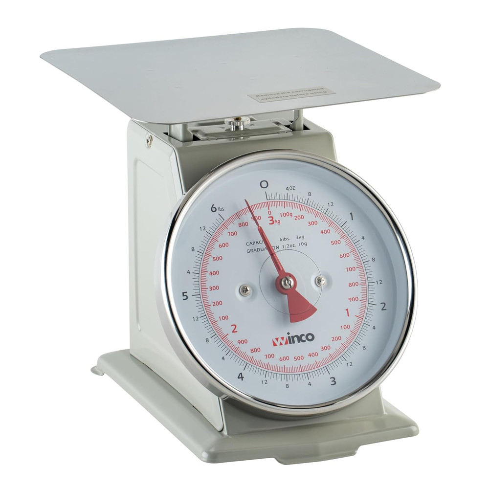 Analog Receiving Scale with Dial, 6.5"