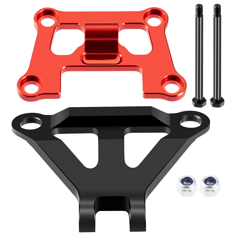 Front Bulkhead Mount & Front Bumper Support Mount For 1/16 Mini Maxx 2S Mini XRT