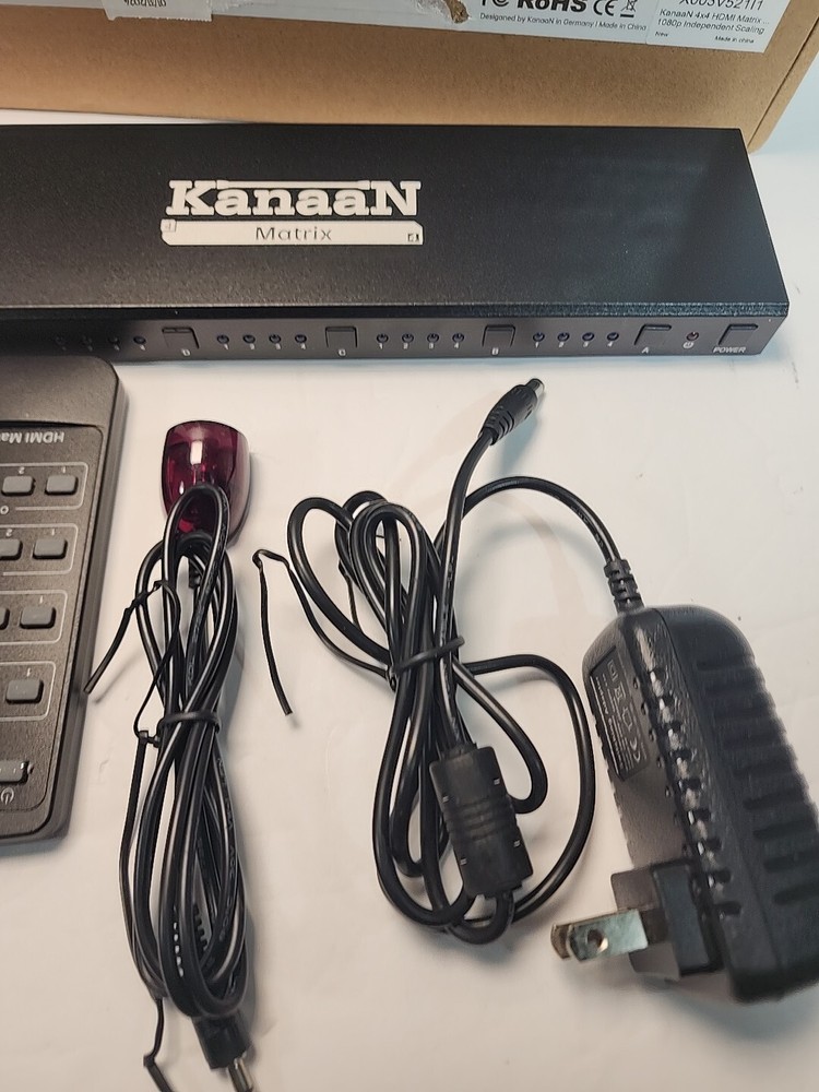 KanaaN HDMI Matrix Switch 4x4 HDMI