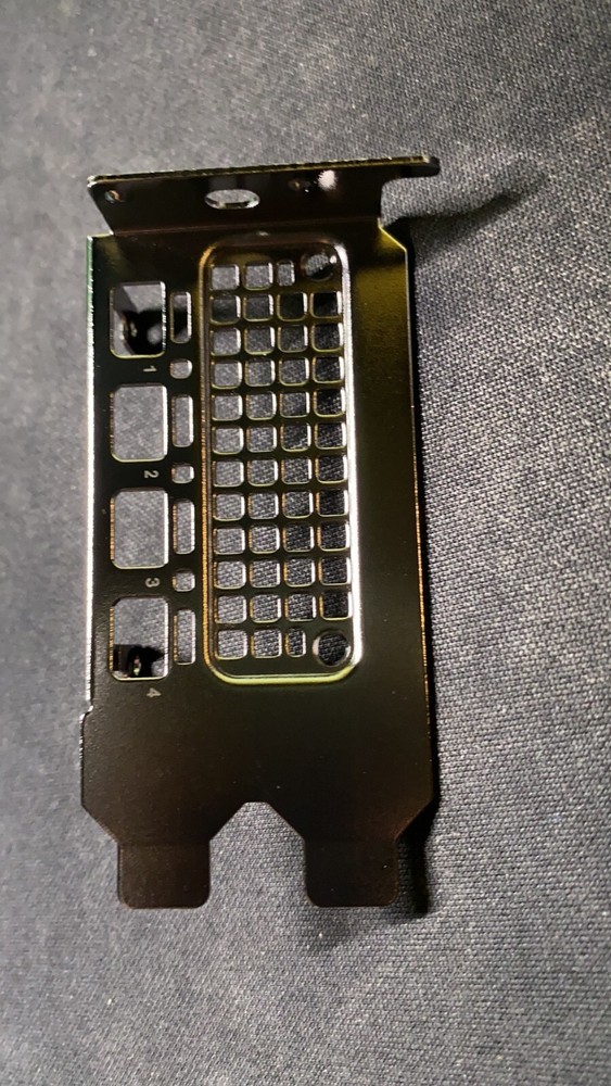 Bracket For RTX A2000 Graphic Card I/O Shield Backplate Half / Full Height