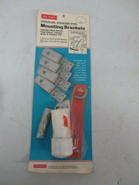 Jim Buoy Straddler Mounting Brackets p/n 1124-y