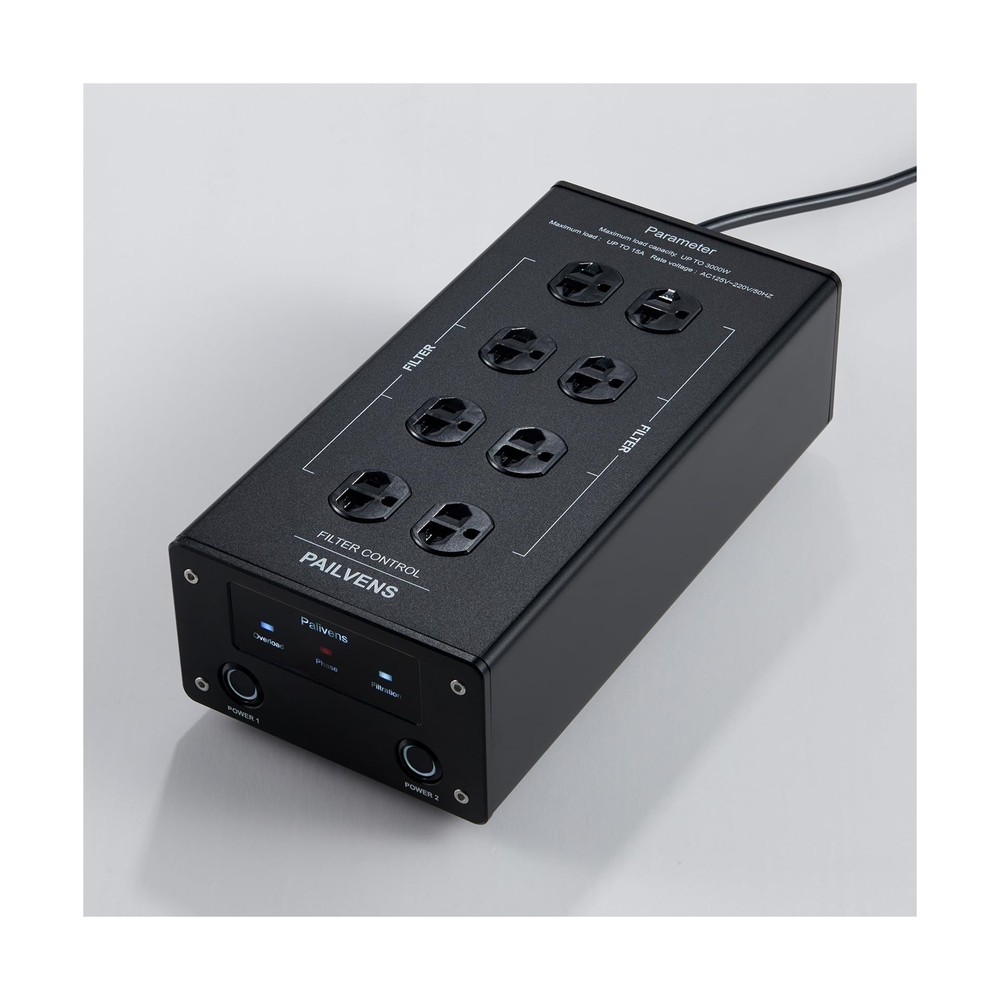 Pailvens AC Power Filter Power Conditioner with LED Screen Display, Power Pur...