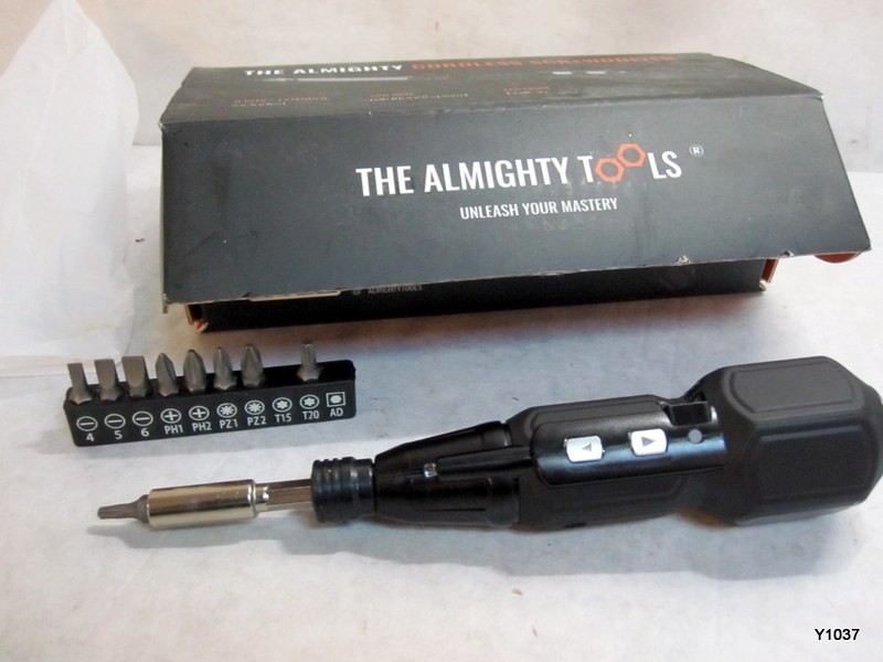 The Almighty Screwdriver Cordless 9 bits