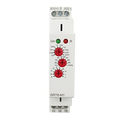 GRT8-M1 Multifunction Time Relay Electronic Delay Time with 10 Functions