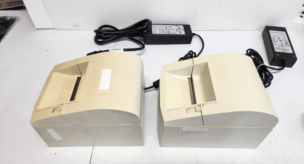 2 STAR MICRONICS TSP600 POS Thermal Receipt Printers READ FULL DESCRIPTION