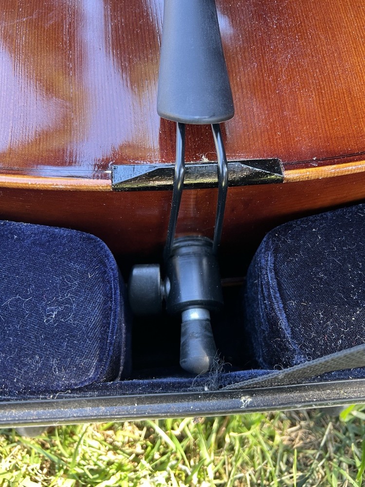 Full-Size (4/4) Cello Outfit with Hard Case