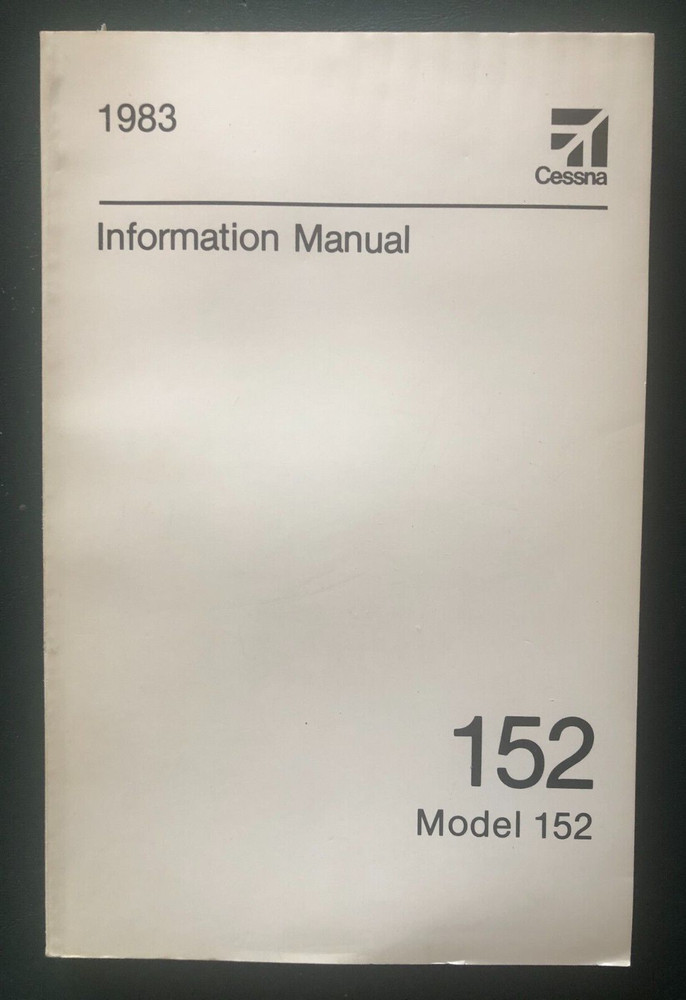 Cessna Pilot Information Manual 152  1983