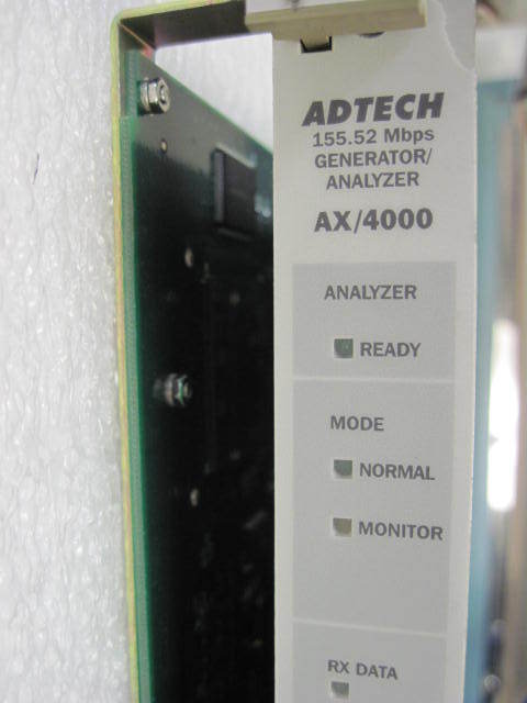 Spirent Adtech 401311 AX/4000 155.52 Mbps Generator/Analyzer