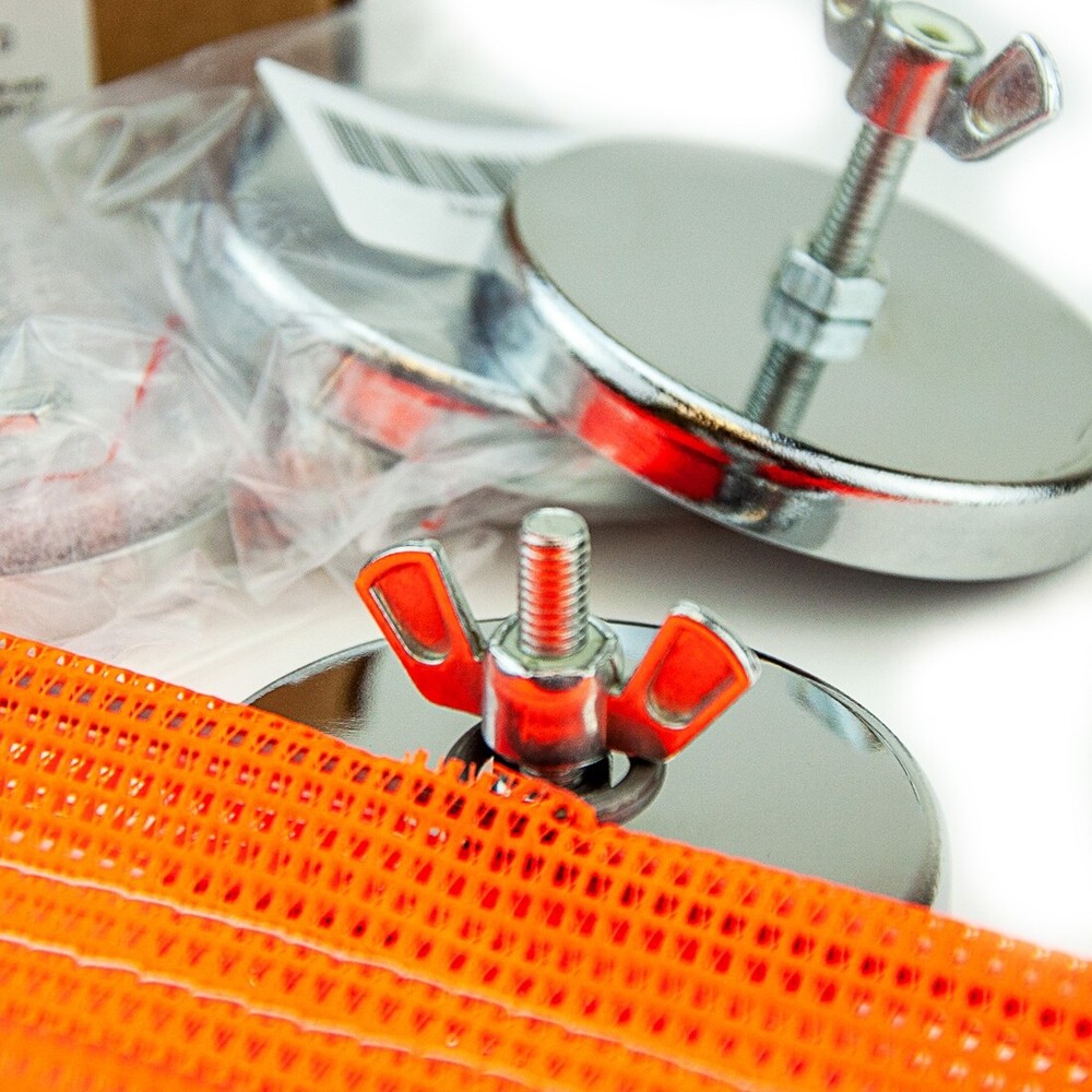 VULCAN Magnet for Wire Loop Flags, 4 Pack