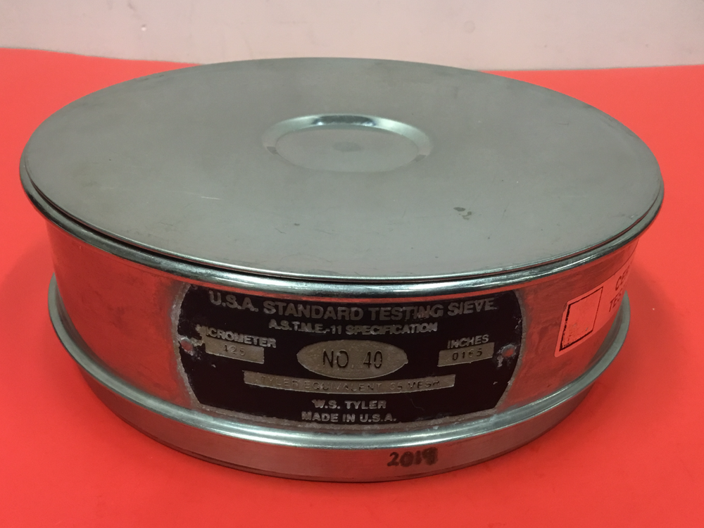 W.S.Tyler - No. 40 - Standard Testing Sieve - 425 Micrometer