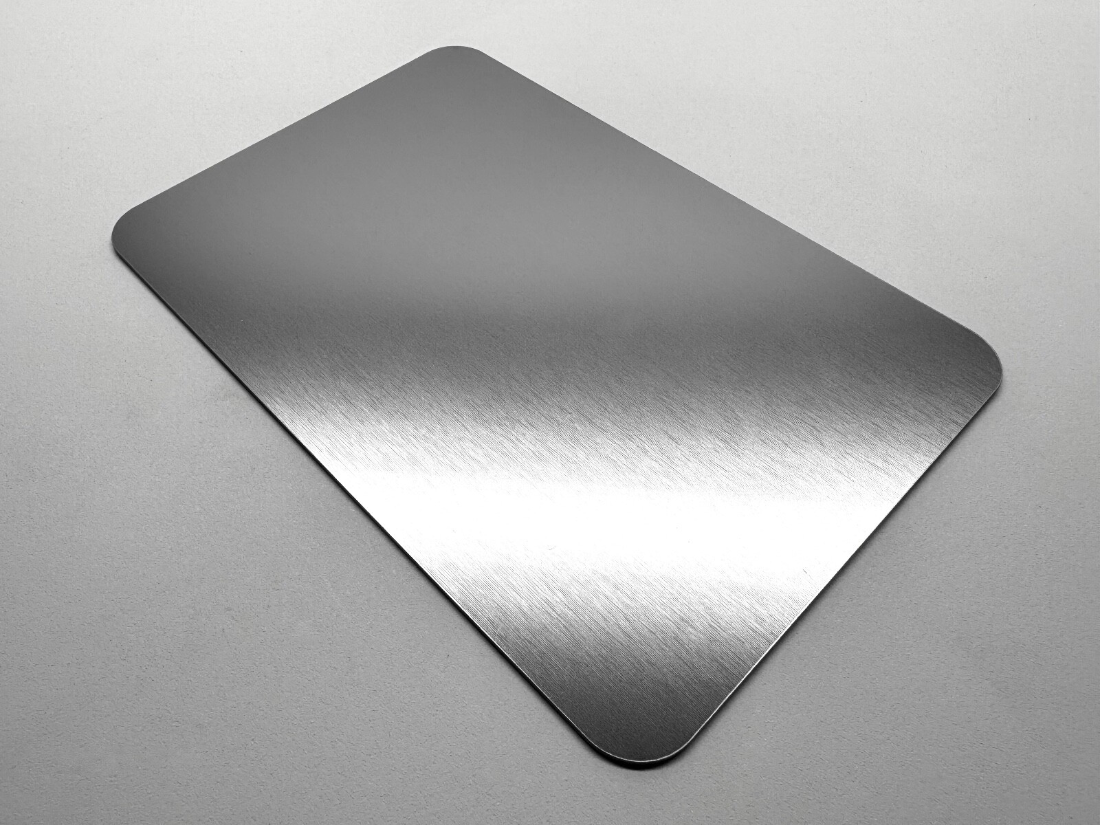 10pc Lot Rowmark Acrylic Plastic Sheet/Blank 1/16" Brushed “Stainless"