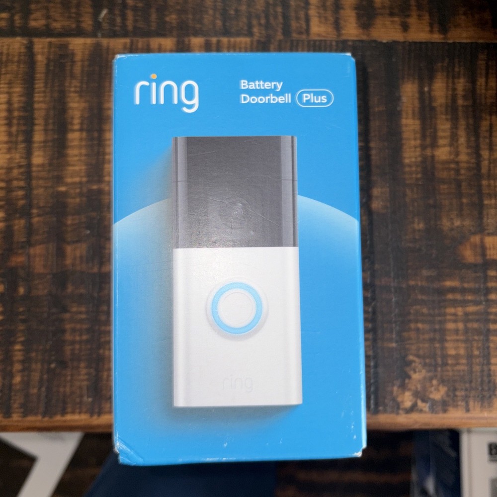 Ring Battery Doorbell Plus - Satin Nickel