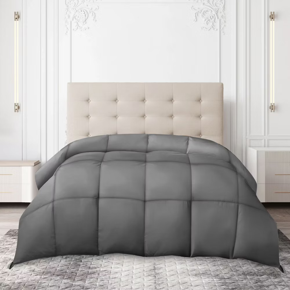 Twin Comforter Ultra Soft Hypoallergenic Breathable Solid 1Pc Comforter Durable