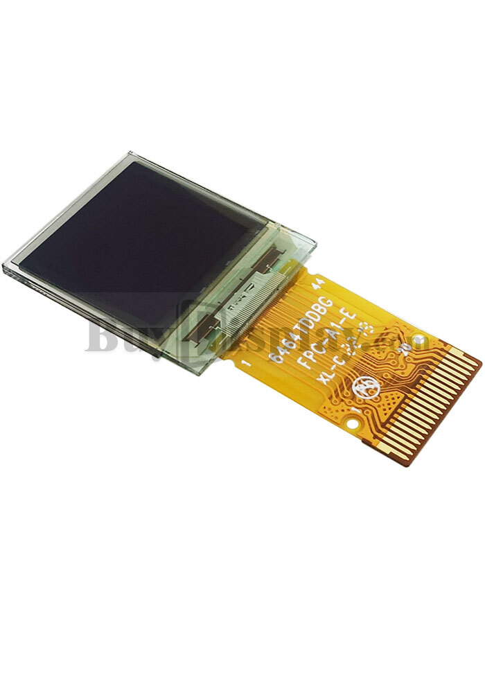 0.6 inch Micro Color OLED Display Panel RGB 64x64 With SSD1357 SPI Interface