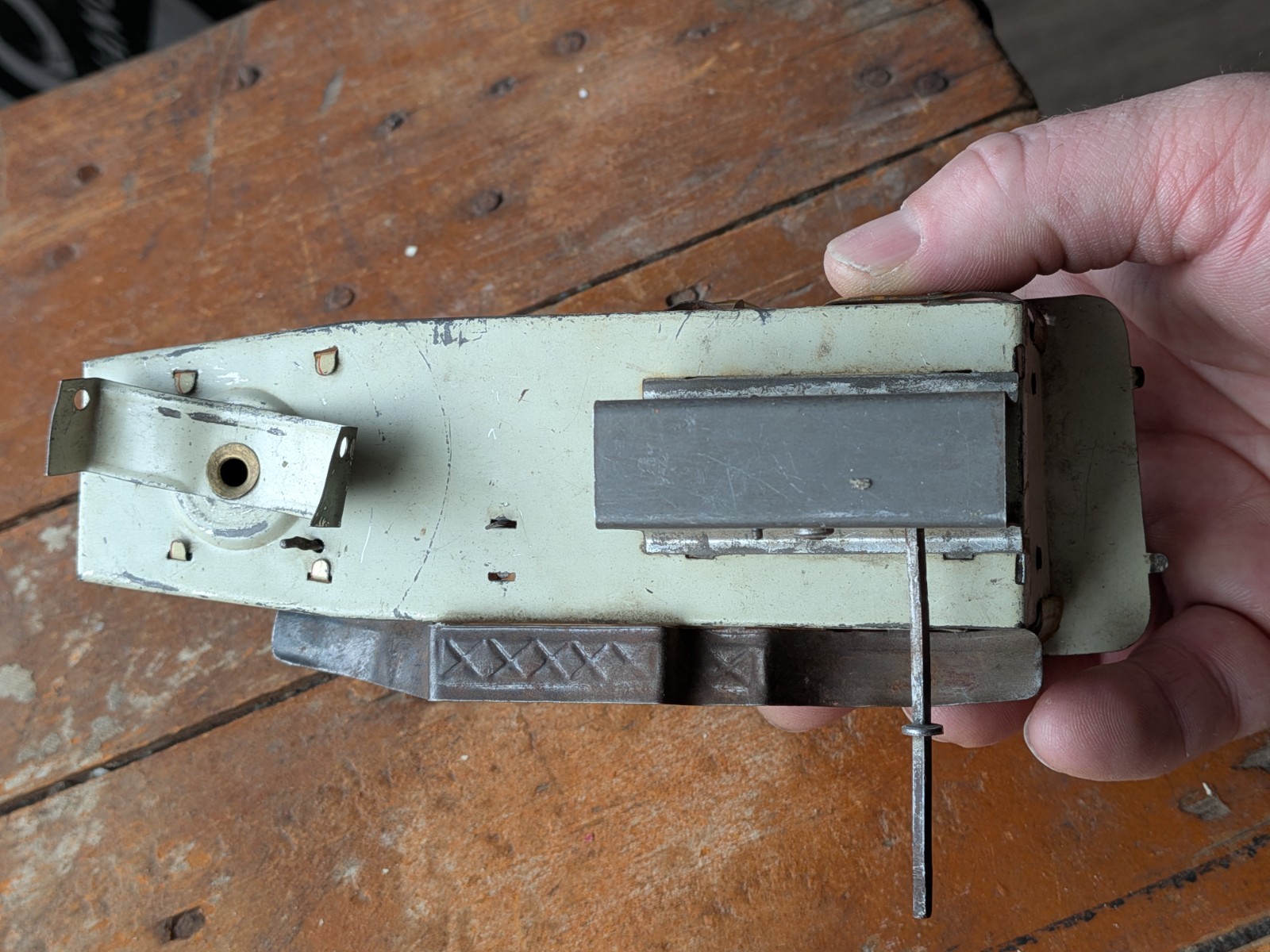 Parts Gunthermann Lehmann German Tin Touring Limousine Wind Up Toy Car Driver