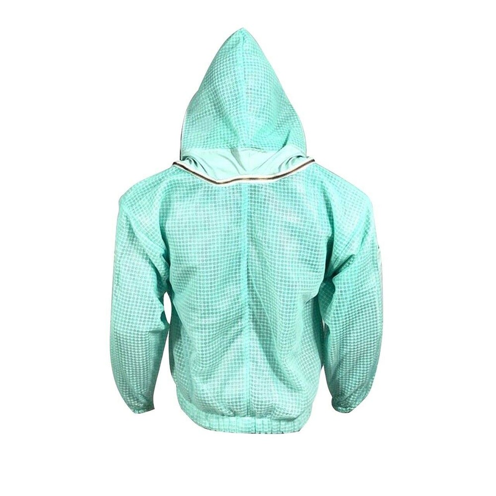 Clothes and Leather 3 Layer Beekeeping Ventilated Jacket Fully Protection Bee...