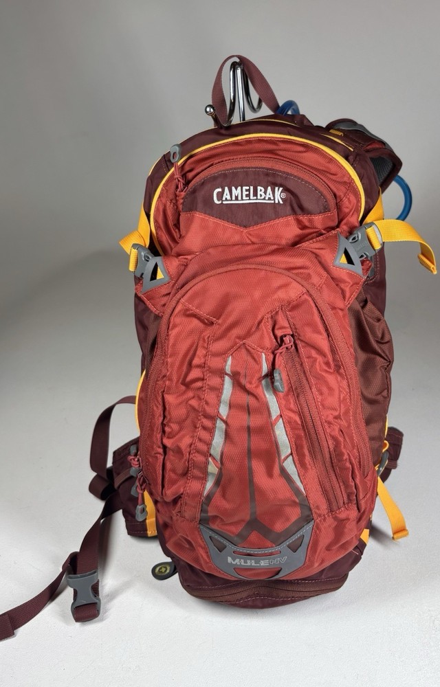 Camelbak Mule NV Blue/Orange Hydration Pack Hiking Backpack CamelBack
