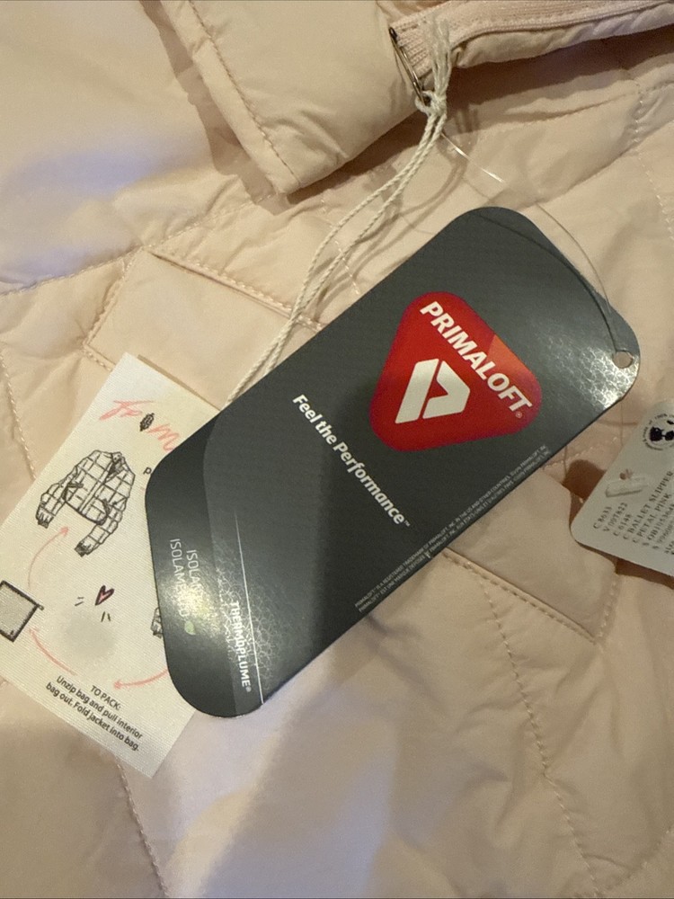 FP Movement Pippa Packable Puffer Jacket L Nwt$198 Ballet Slipper