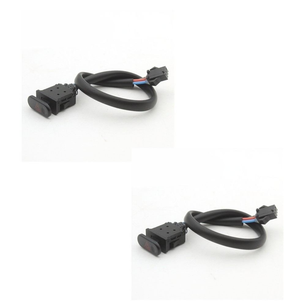 For Yadea For T5 Compatible Left Side Double Flash Switch with 20cm Wire