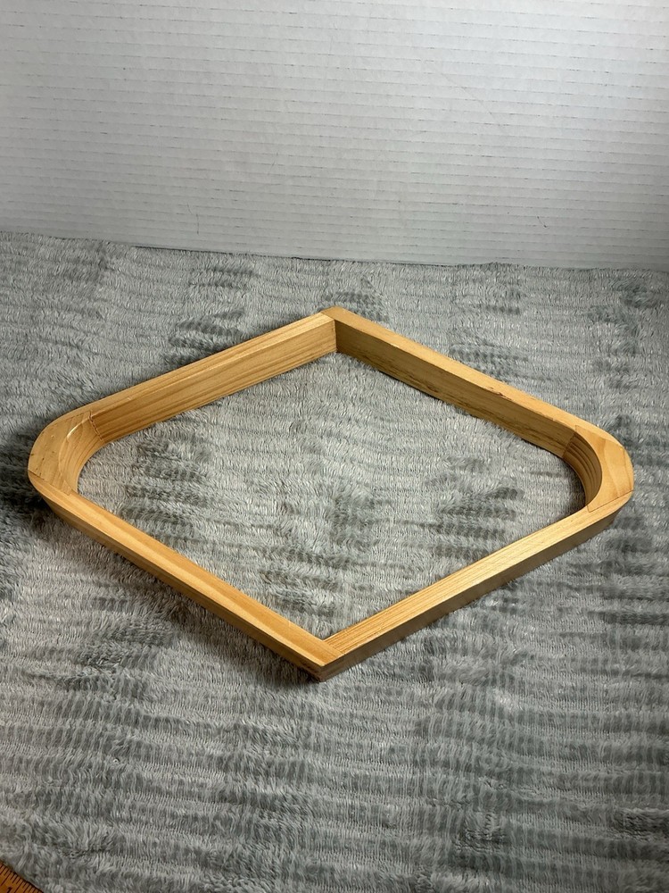 Game Room Upgrade – Solid Hardwood Diamond Rack