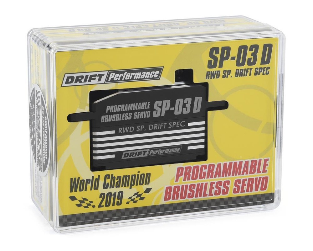 Yokomo SP-03 D V2 Programable Brushless Drift Servo (Black) [YOKSP-03DV2A]