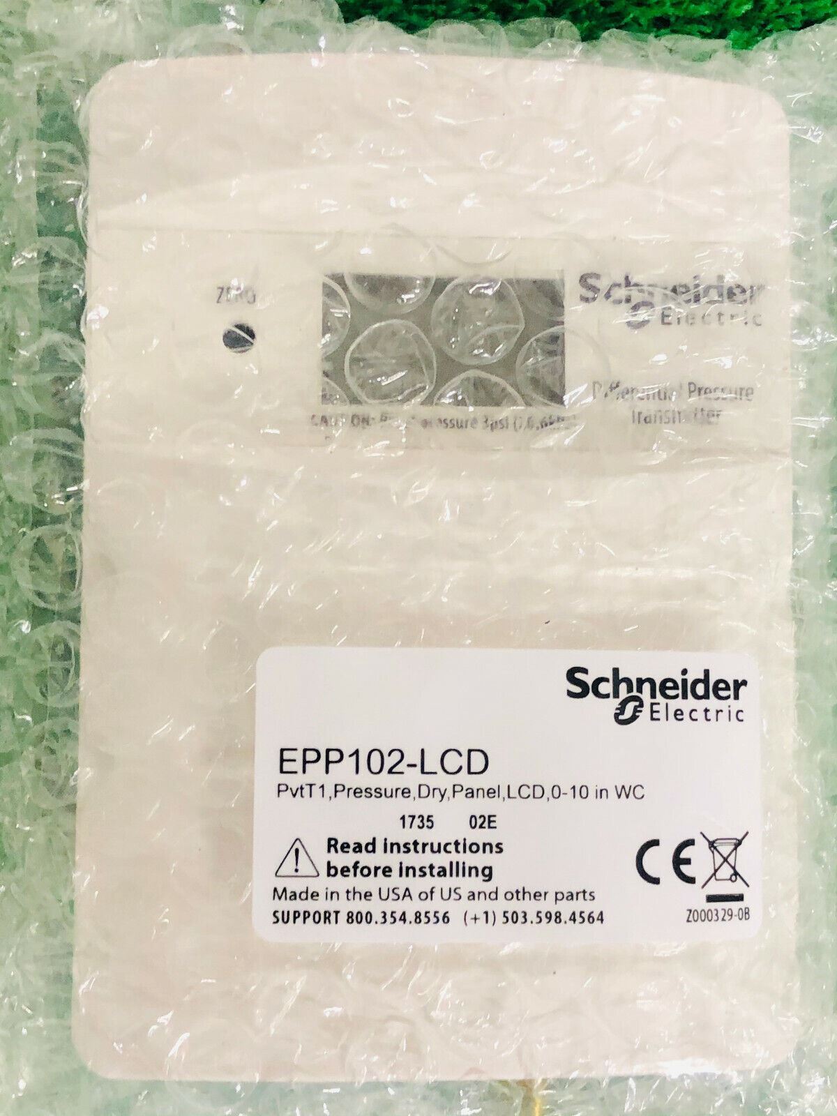 Schneider Electric EPP102-LCD Differential Pressure Sensor