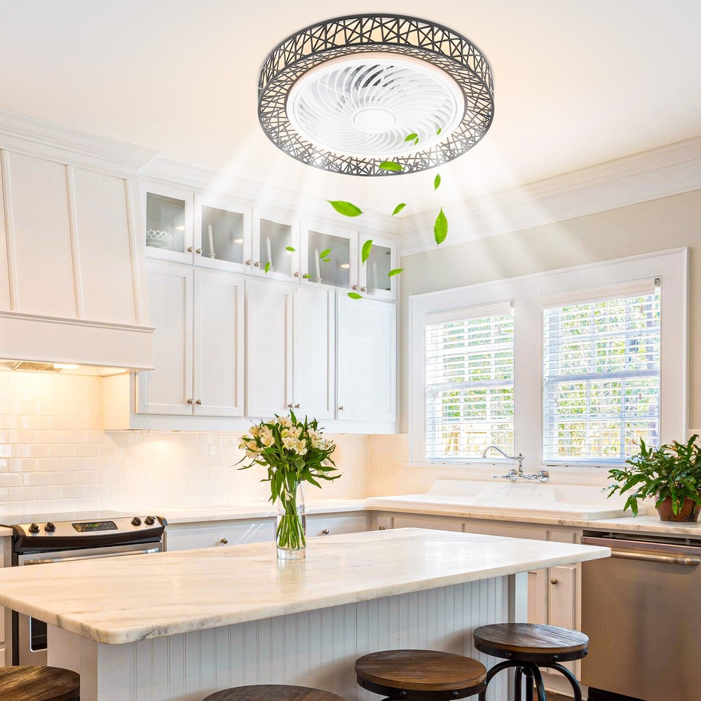 18.5 in LED Ceiling Fan Light - With 48W Light Source Ceiling Mount Light