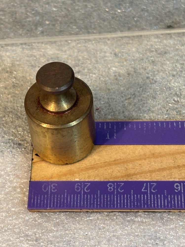 2 oz. AP - Paris Replacement Brass Scale Weight Vintage