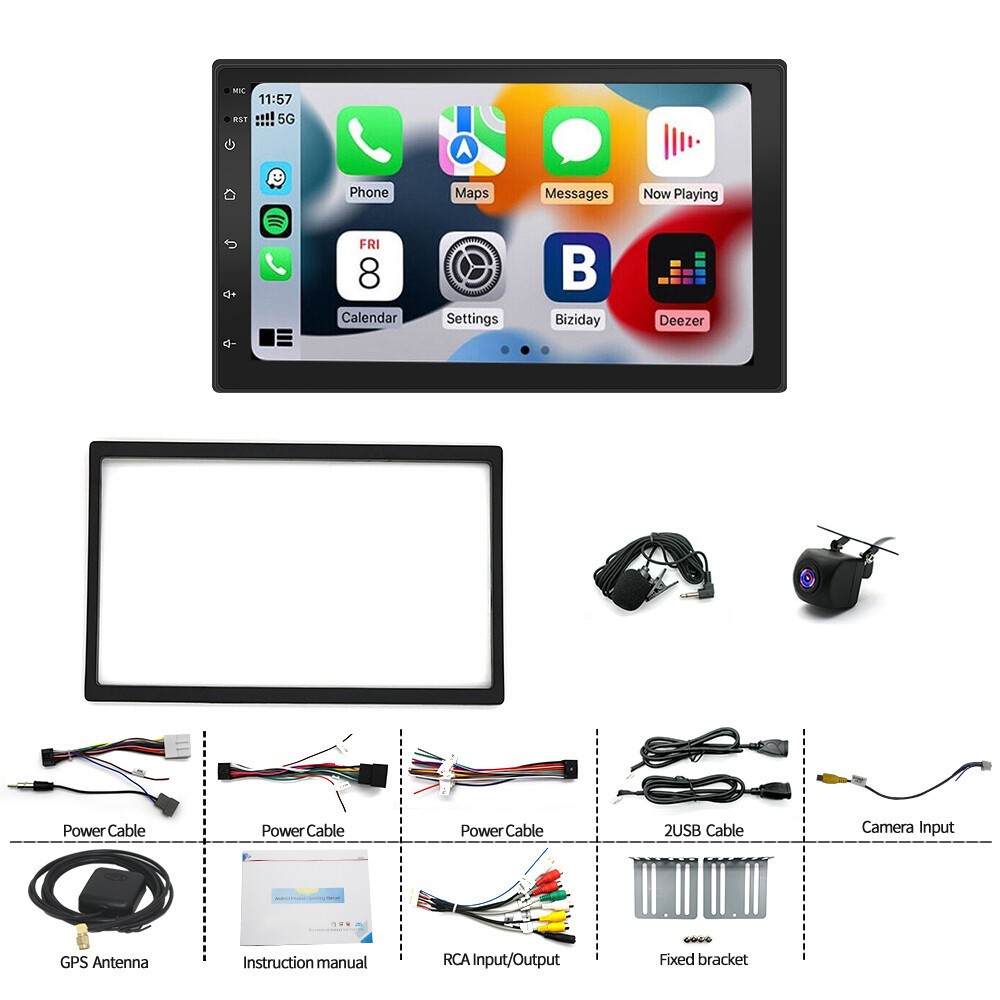 7" For 1997-2004 Ford F150 Apple Carplay Stereo Radio Android 15 Navi GPS Player