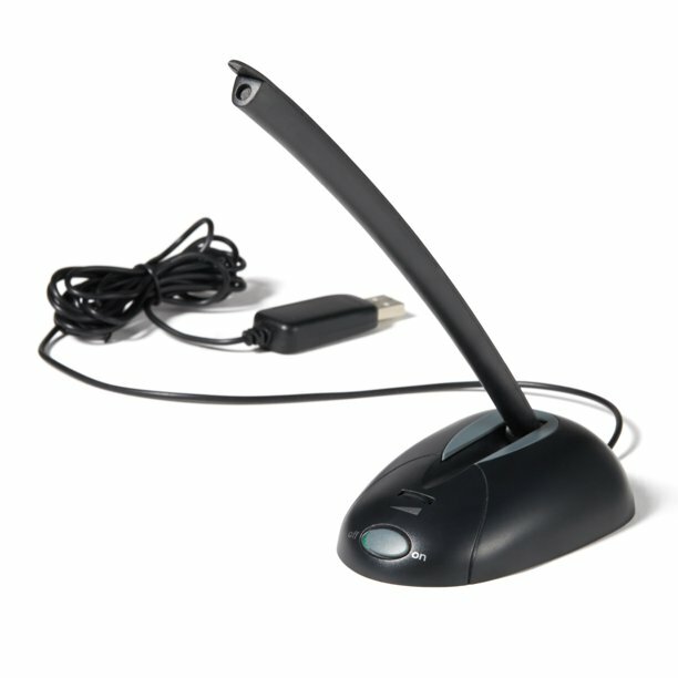 Brand New Blackweb  USB Desktop Microphone for Computers PC or MAC (K)