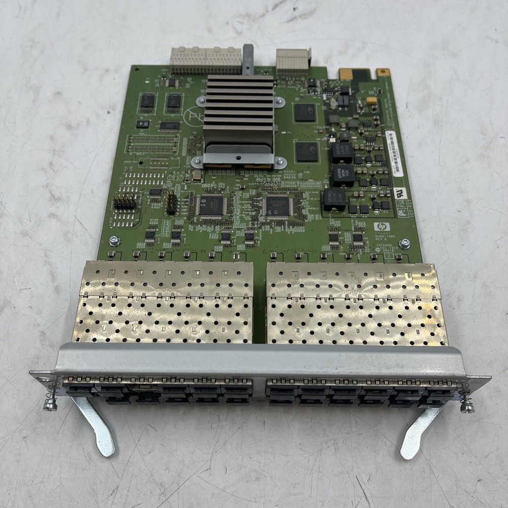 HP PROCURVE J8706A SWITCH MODULE 24 SFP zl Module.