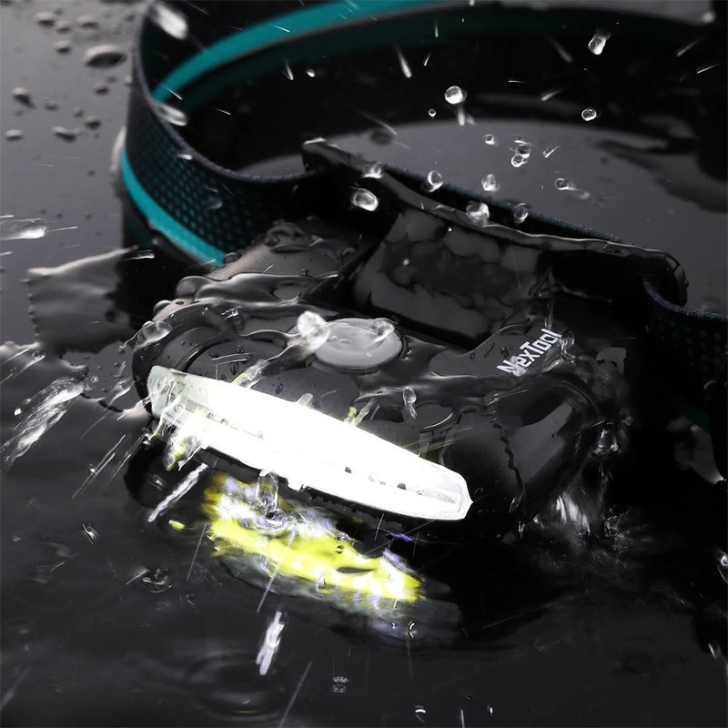 NexTool Multi Functional Headlamp Rechargeable Durable COB Floodlight Source