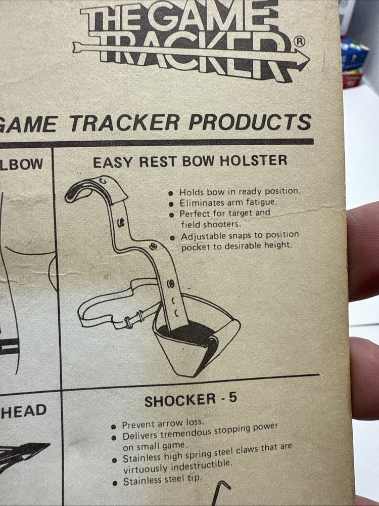 The Game Tracker String Korker Prevents Tracker Line From Being Pulled Out RARE