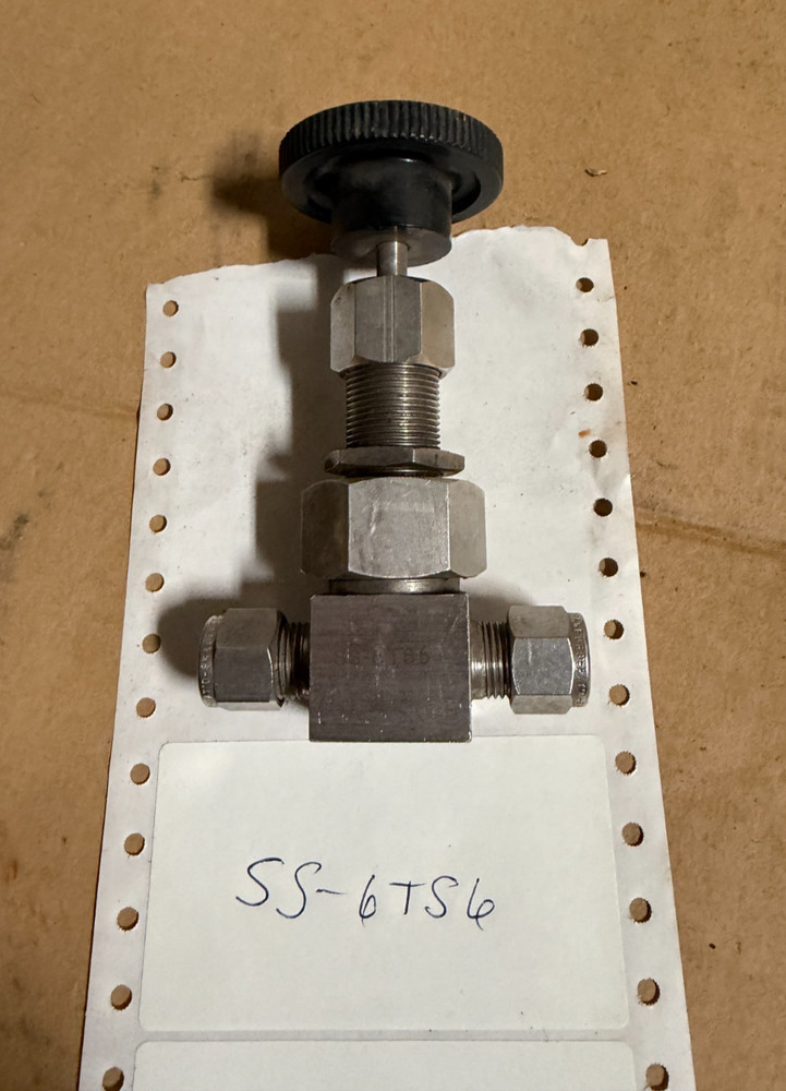 Whitey SS-6TS6 Needle Valve
