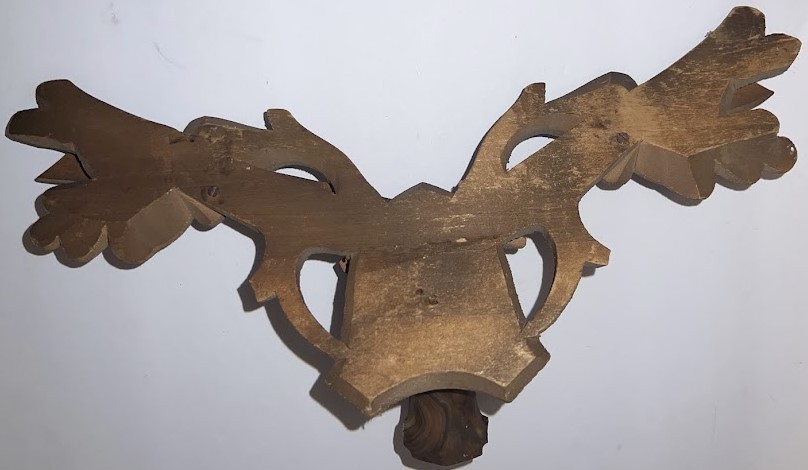 VINTAGE CUCKOO CLOCK CREST B1