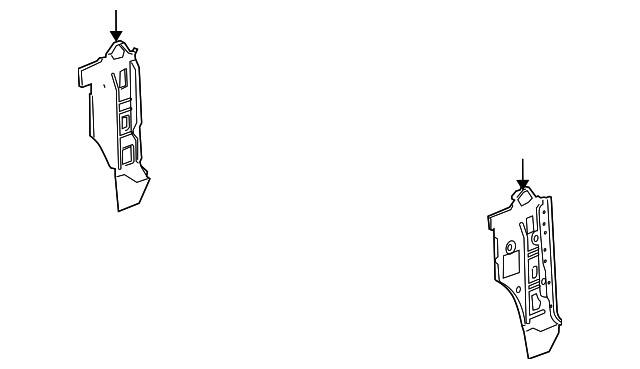 Genuine GM Driver Side Cowl Panel 22997598