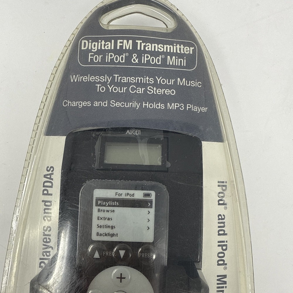 Augen Digital FM Transmitter for iPod & iPod Mini