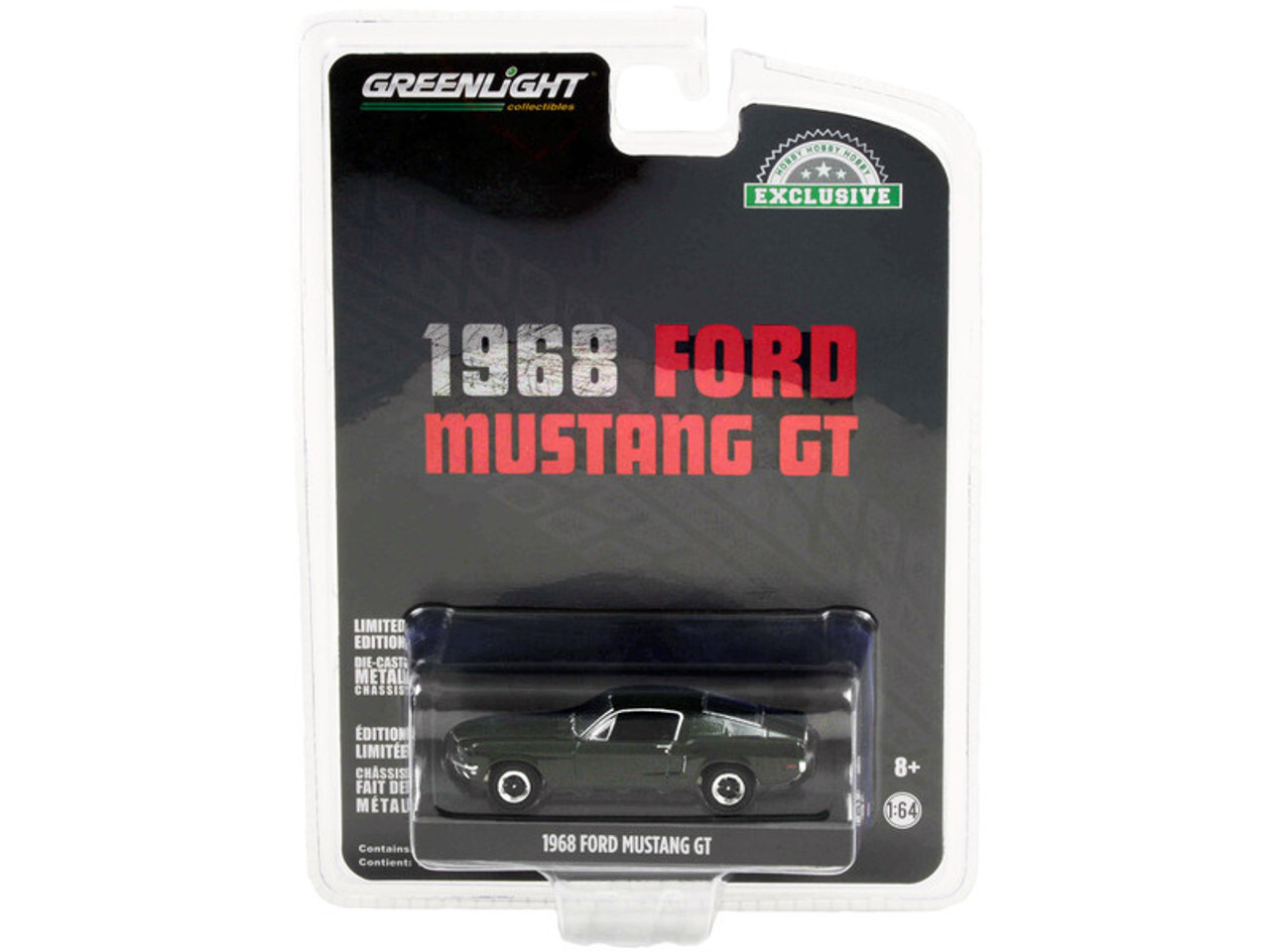 1:64 Scale 1968 Mustang BULLITT Diecast Model * Official Hobby Edition FREE SHIP