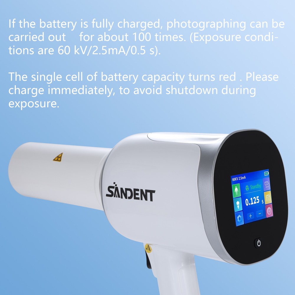 Dental X Mobile Unit System Ray Digital Machine High Frequency with Shield USA