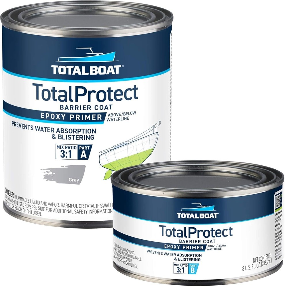 TotalProtect Epoxy Barrier Coat System Gray, Quart