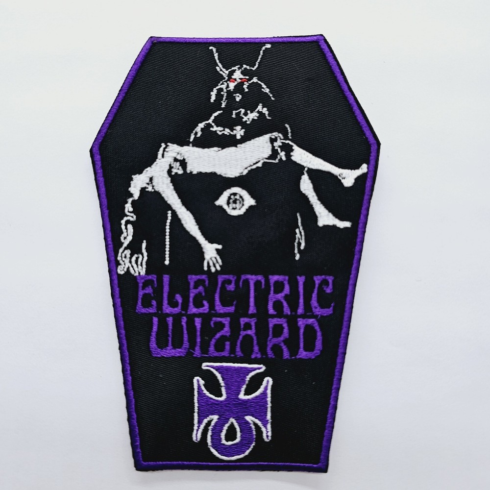 Electric Wizard Coffin  EMBROIDERED PATCH