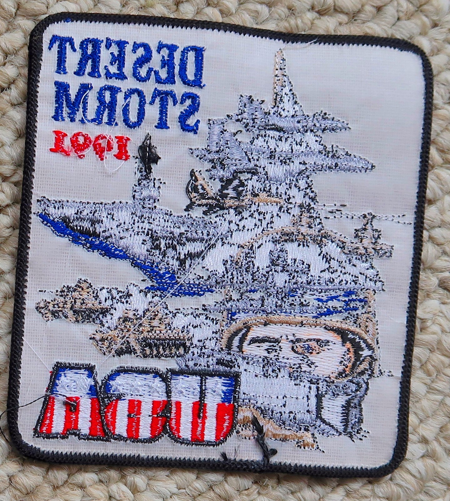 2EA Operation Desert Storm Campaign War Military Iraq Kuwait Patch