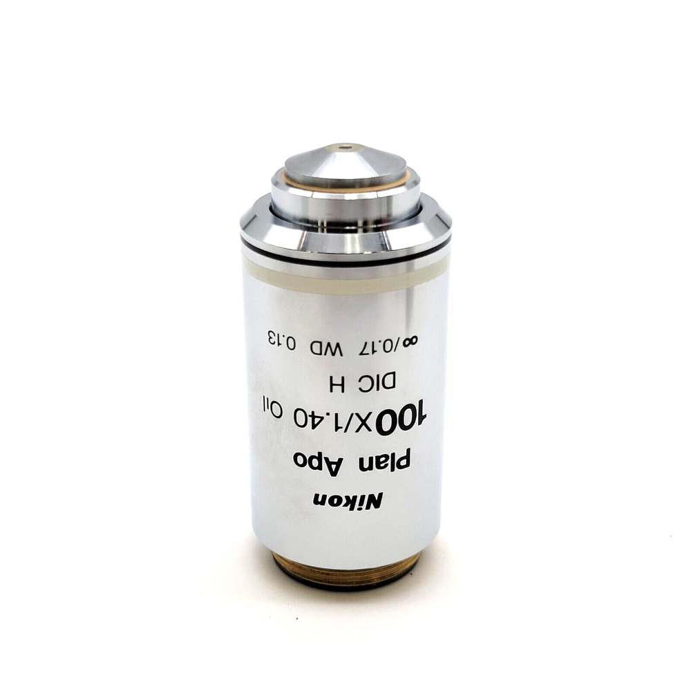 Nikon Microscope Objective Plan Apo 100x 1.40 Oil DIC H