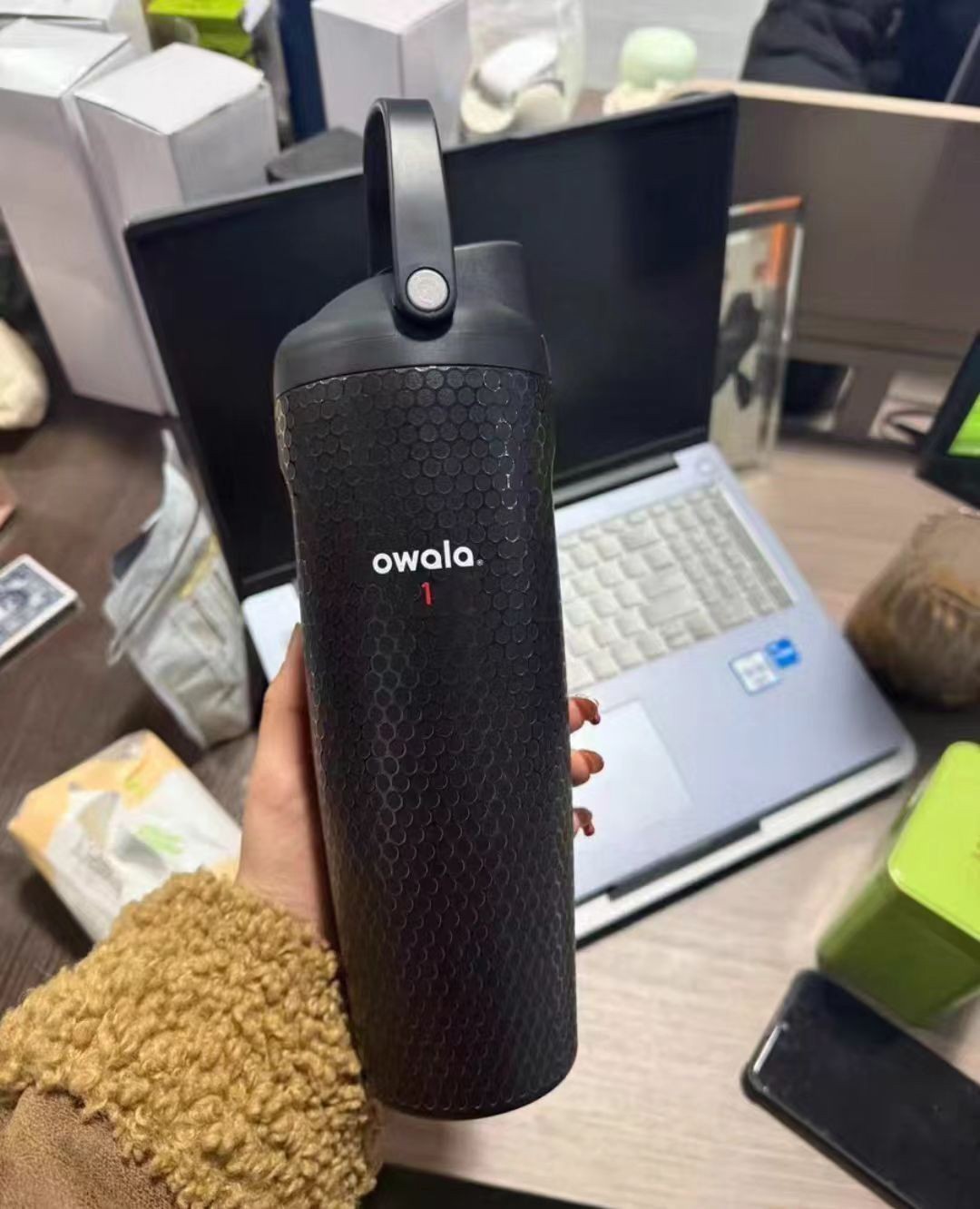 Owala Fairways For Days FreeSip Sway Golf Black Water Bottle30oz GIFT-NEW Sport-