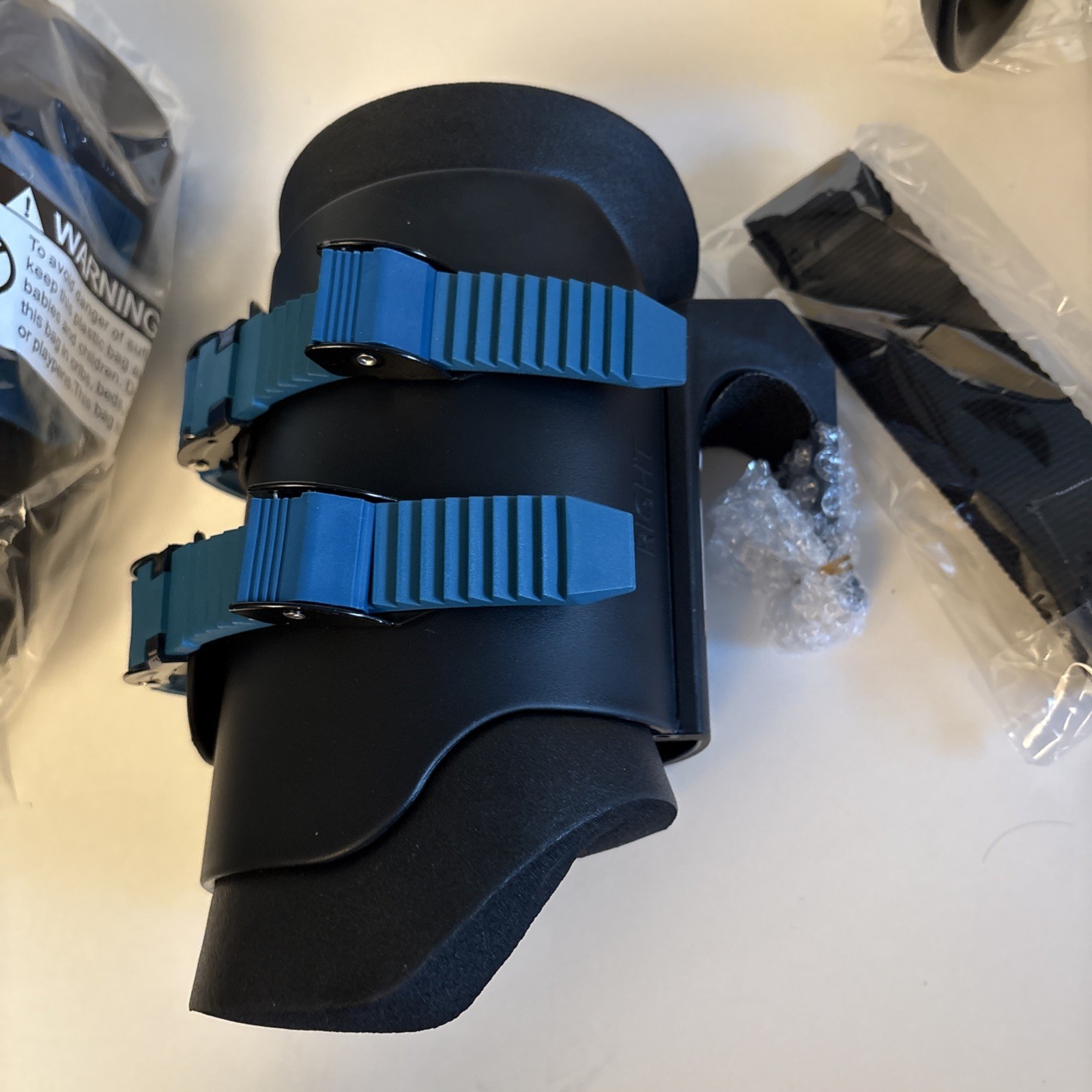 Teeter EZ-Up Gravity Boots for Inversion Decompression Stretching OPEN BOX