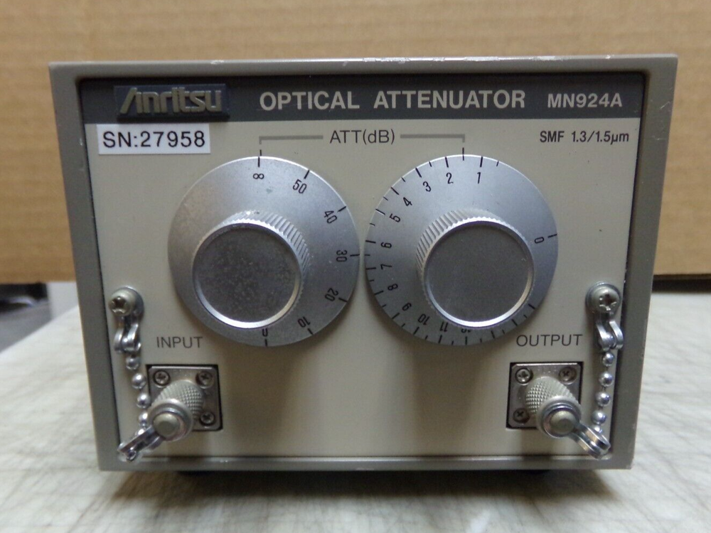 Anritsu MN924A Optical Attennuator