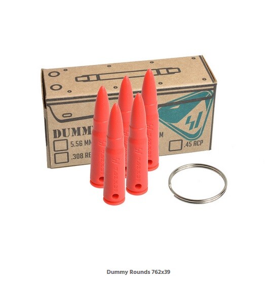 Strike Industries Training Dummy Rounds / Snap-Caps, Polymer - 308 Win - 5 Pack