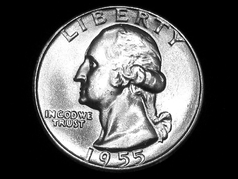 1955 Washington Quarter --- Gem Uncirculated